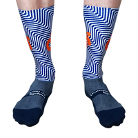 APEX Aero Race Socks - Stripes