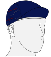 RPT Orange Performance Cycling Cap