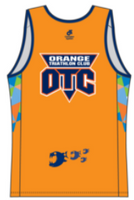 Performance Lite Run Singlet Orange