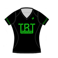 Apex Women's Short Sleeve Run Top - Black
