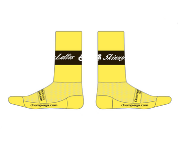 Yellow Knit Socks (6 Inch)