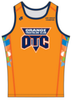 Performance Lite Run Singlet Orange