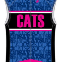 Performance Wind Vest Blue/Pink