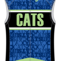 Performance Winter Vest Blue/Green