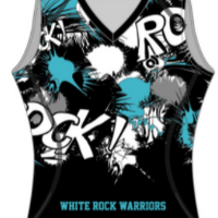 Womens Performance Lite Run Singlet Blue