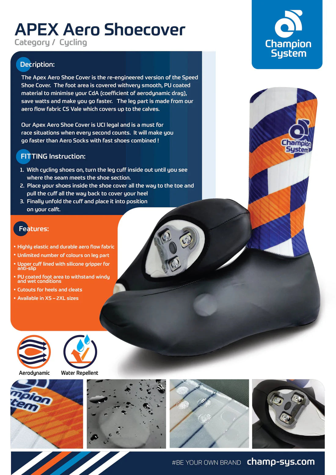 APEX Aero Shoe Covers