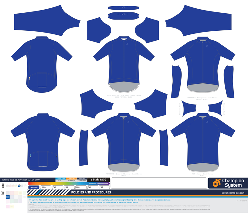 APEX+ Zero Jersey BLUE
