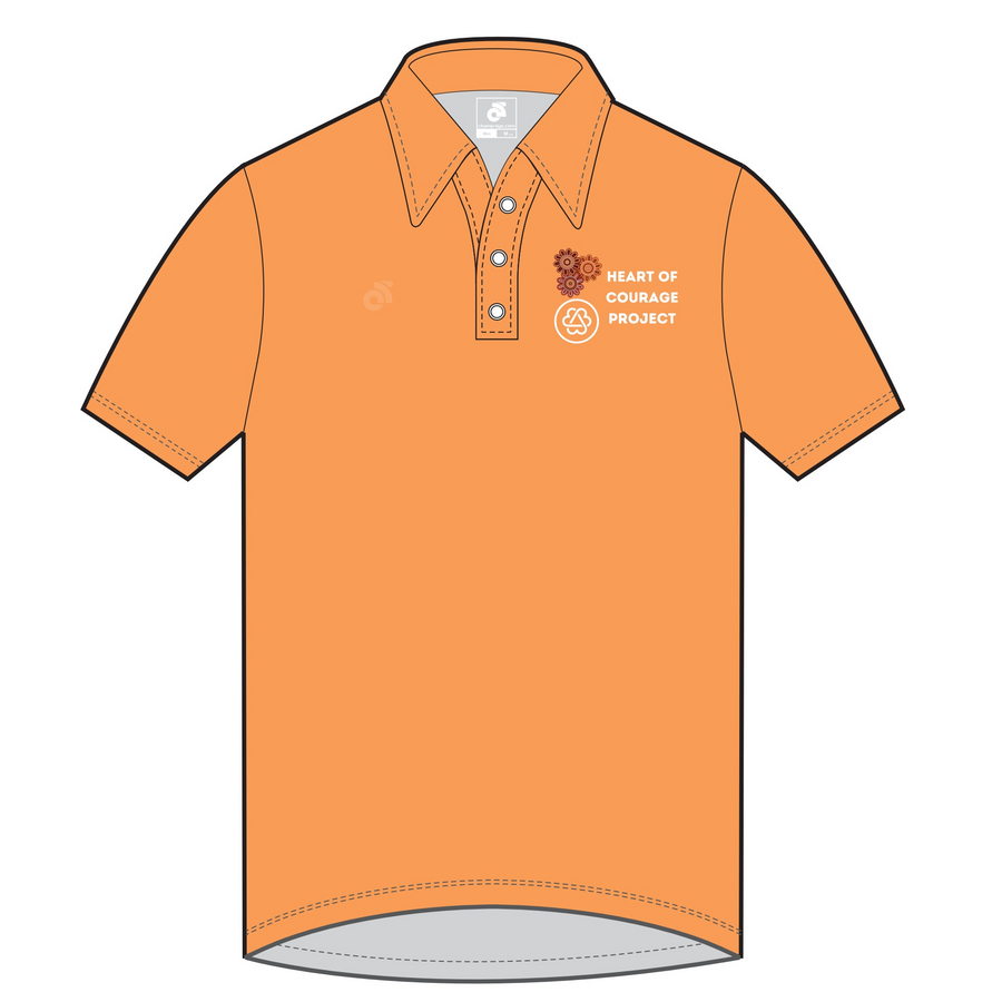 TECH Polo Shirt - Orange