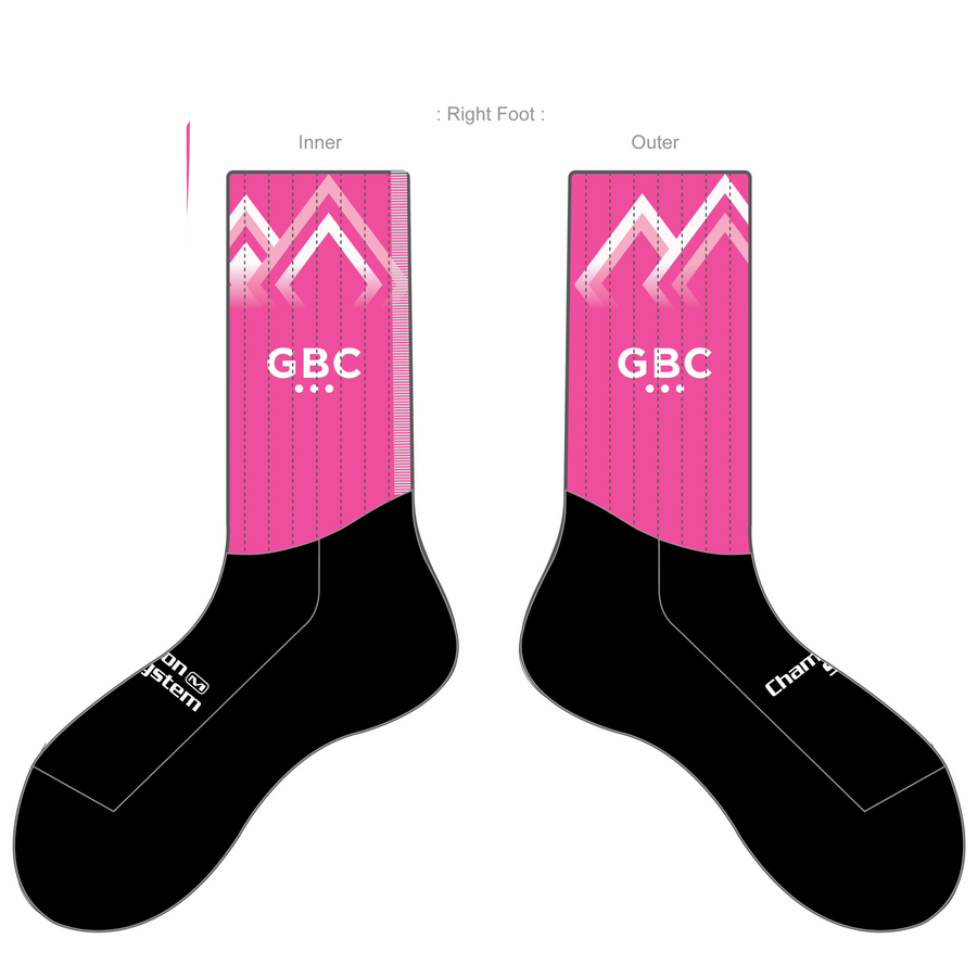 APEX Aero Race Socks - Pink