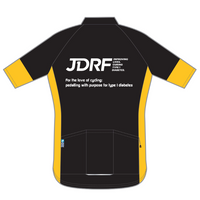 JDRF TECH+ Jersey - Black/Yellow