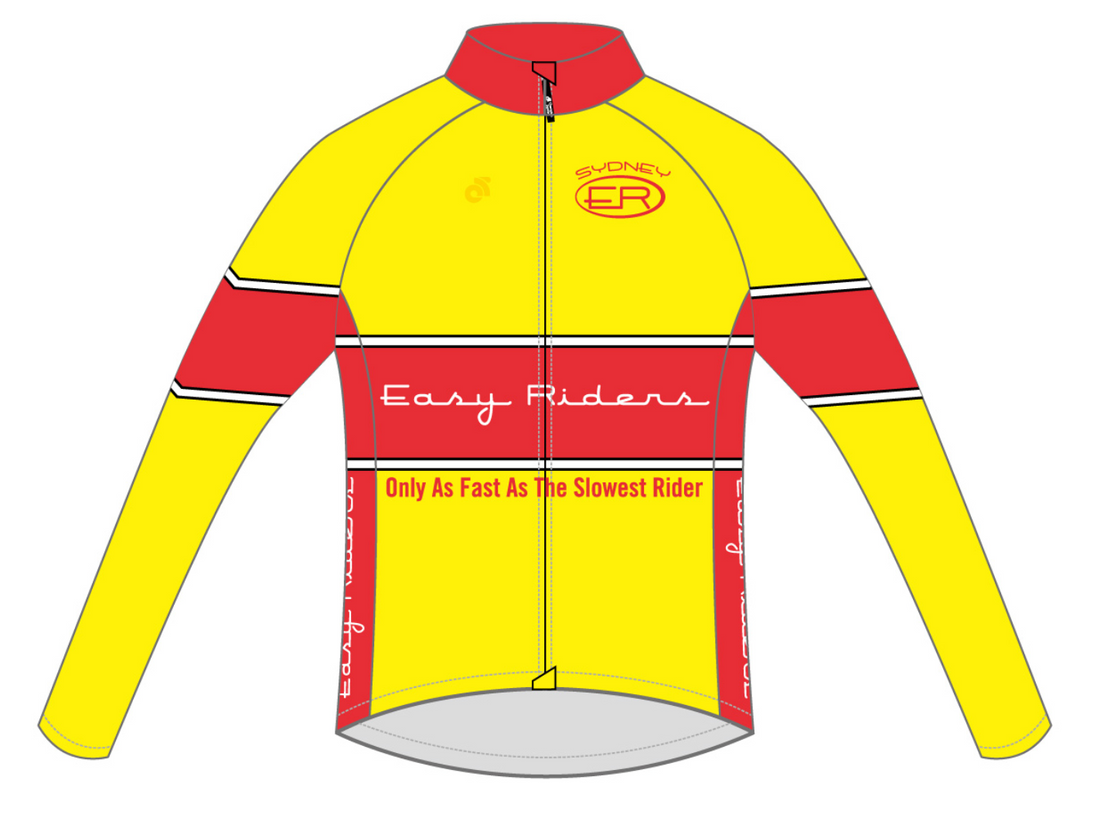 PERFORMANCE Winter Jersey Yellow