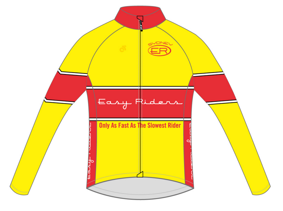 PERFORMANCE Winter Jersey Yellow