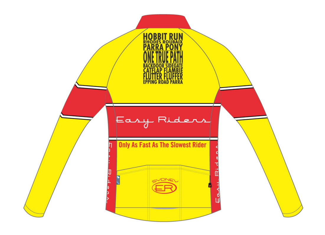PERFORMANCE Winter Jersey Yellow