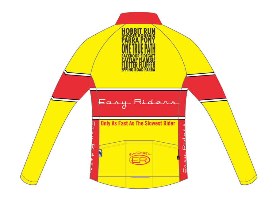 PERFORMANCE Winter Jersey Yellow