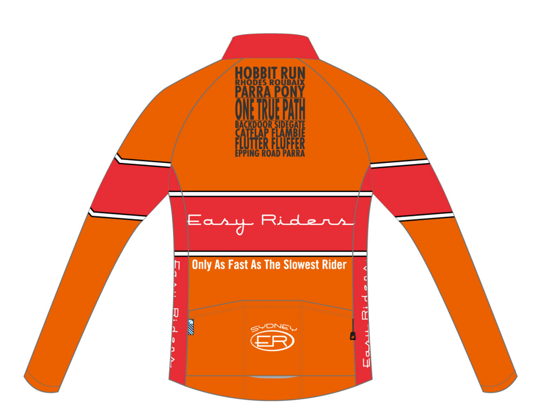 PERFORMANCE Winter Jersey Orange
