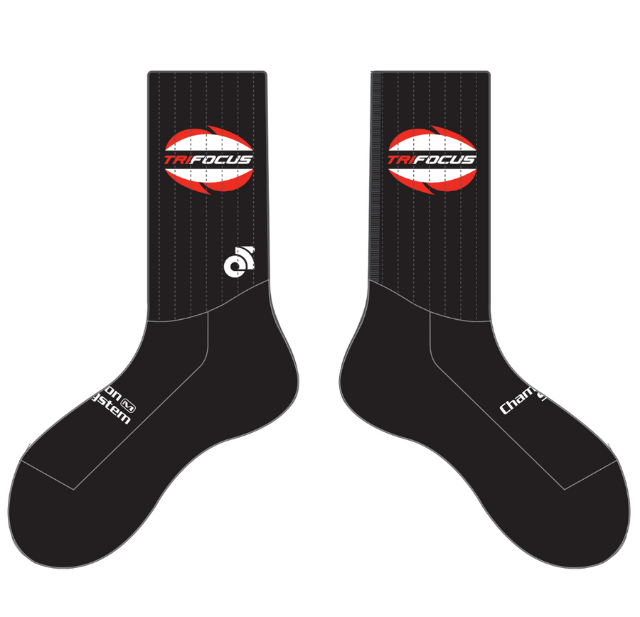 APEX Aero Race Socks - Black