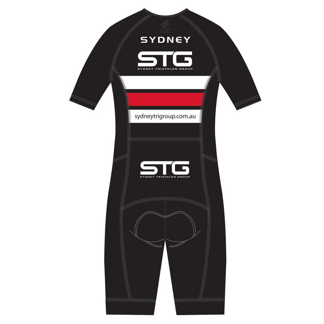 APEX Aero Lite Short Sleeve Tri Suit (comes with Pockets)