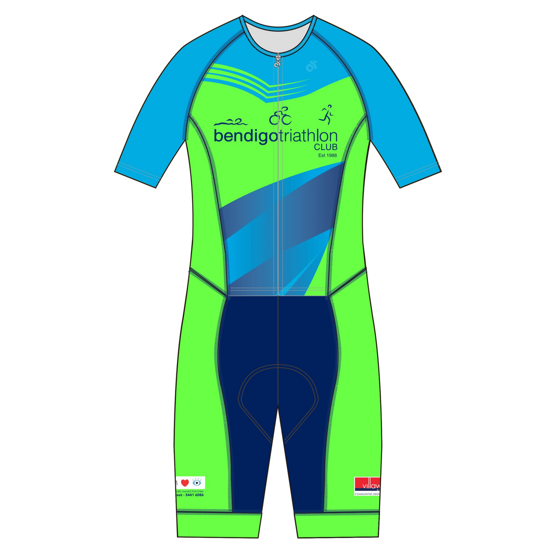APEX Aero Lite Short Sleeve Tri Suit