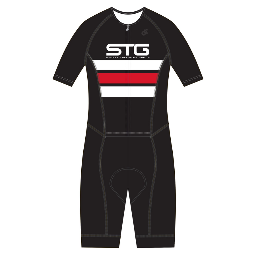 APEX Aero Lite Short Sleeve Tri Suit (comes with Pockets)