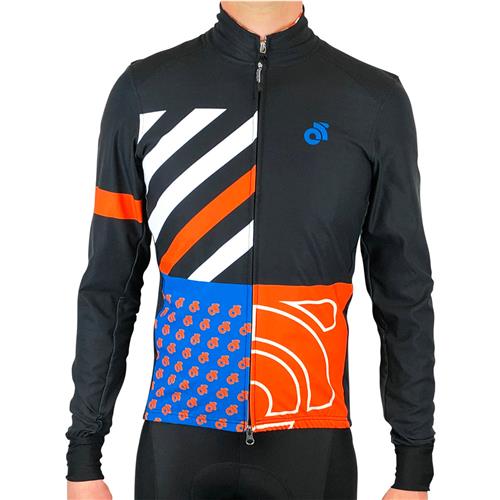 PERFORMANCE Winter Jacket Blue Stripes