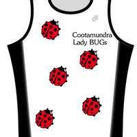 Performance Lite Run Singlet Lady Bug