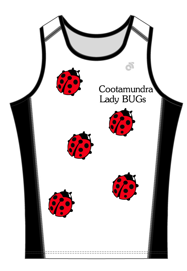 Performance Run Singlet Lady Bug