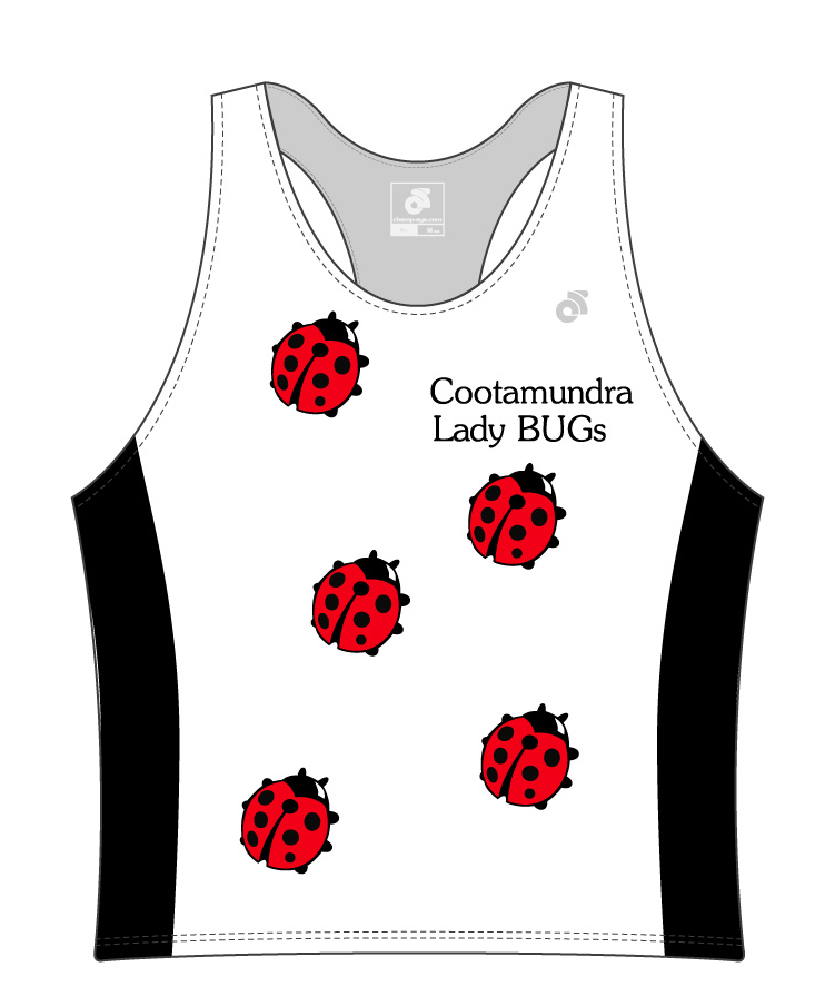 Apex Men's Marathon Singlet Lady Bug