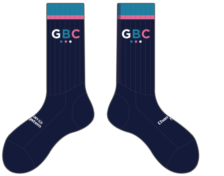 Aero Race Socks-Pink/Blue