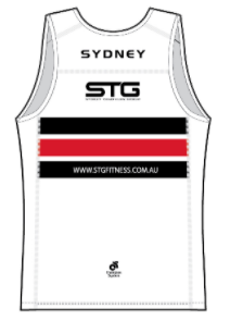 Apex Run Singlet White
