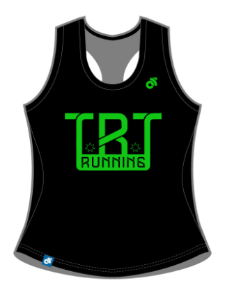 Bella Racerback Singlet- Black