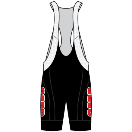 Apex Bib Short Black/Red