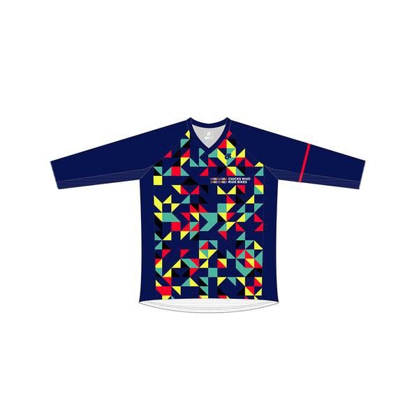 CWRB Kaleidoscope Downhill MTB Short Sleeve & 3/4 Jersey