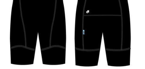 Performance Cycle Classic Black Shorts