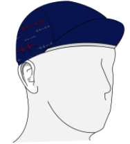 RPT Orange Performance Cycling Cap