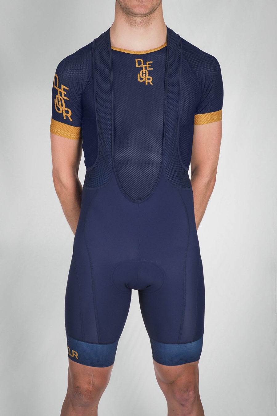 Detour Bib Shorts - Navy