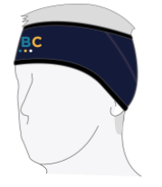 Performance Winter Headband Blue/Yellow