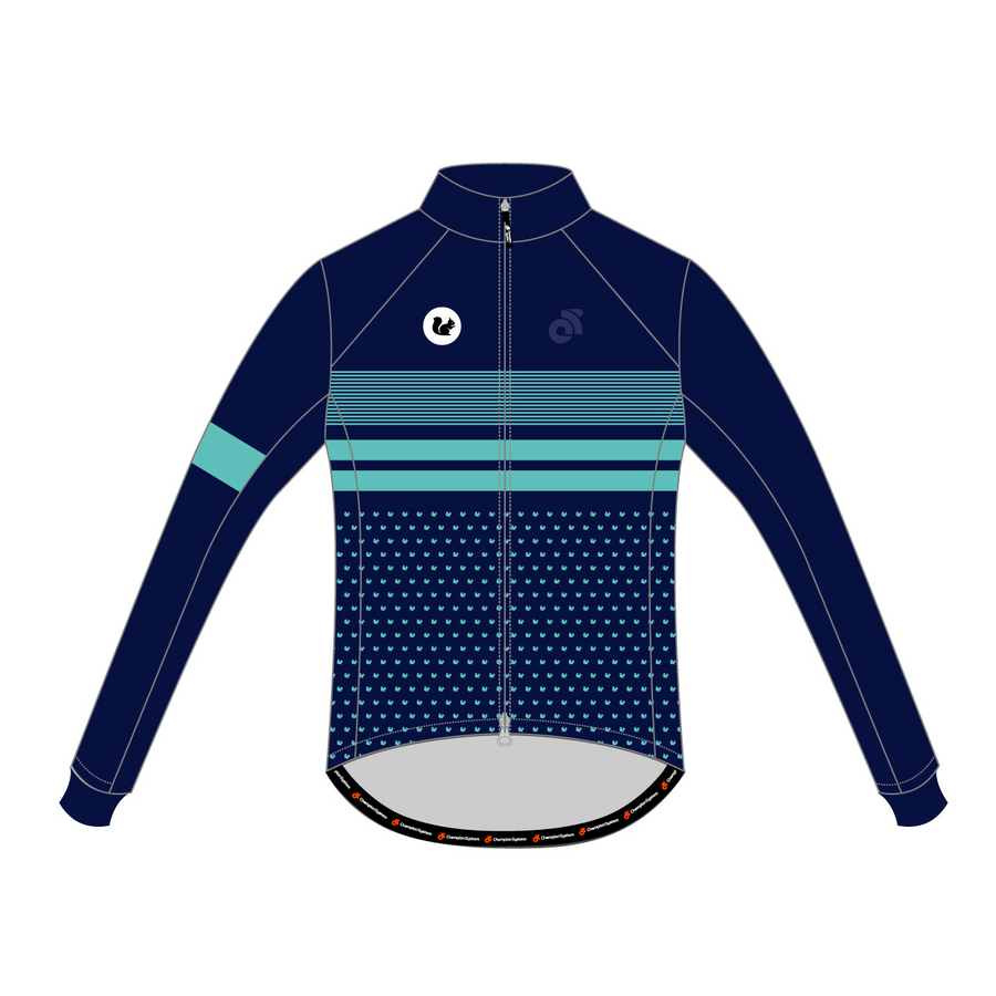 PERFORMANCE Winter Jacket Blue Stripes