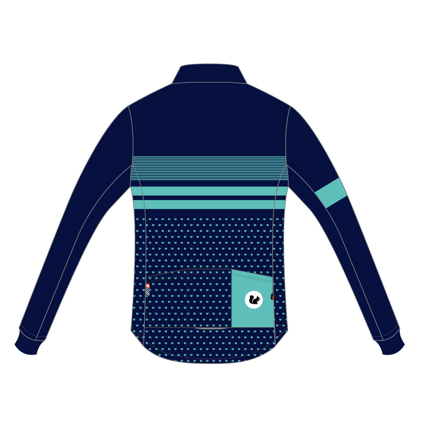 APEX Winter Jacket Blue Stripes