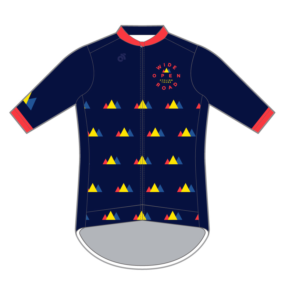 APEX+ Lite Jersey - Cycling Tours Generic Jersey - Navy