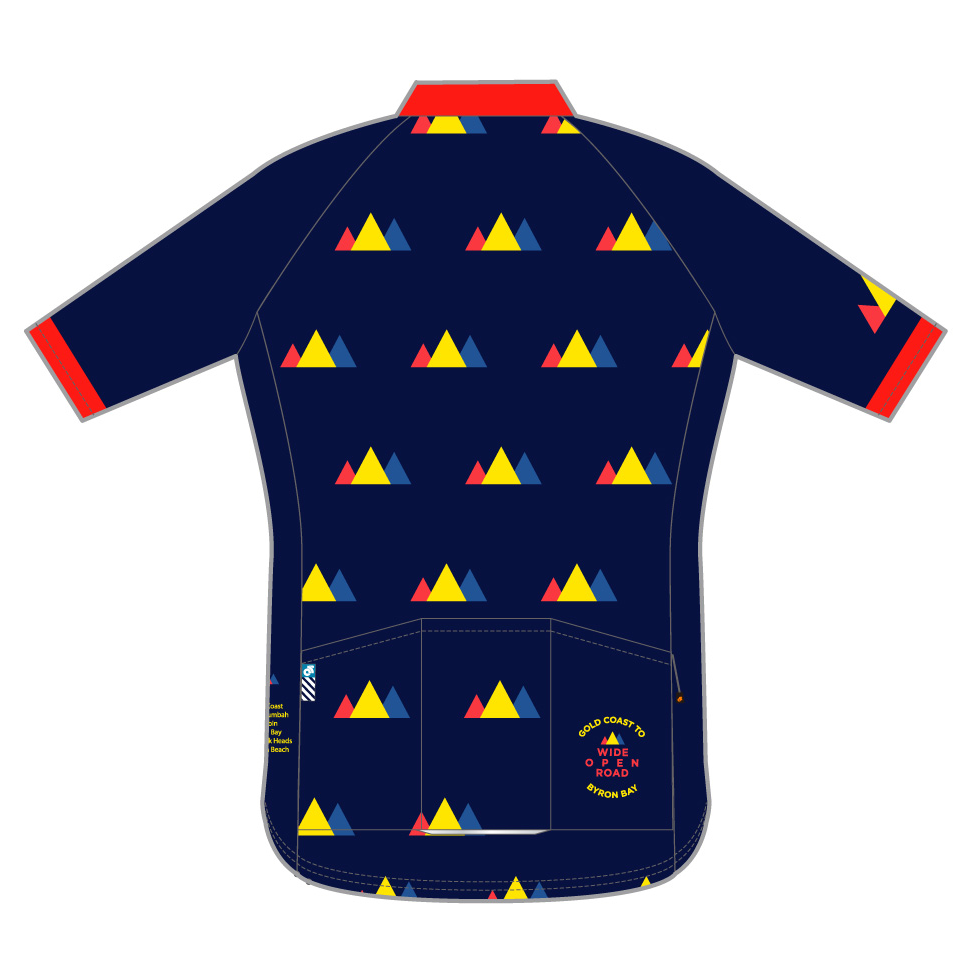 PERFORMANCE+ Jersey - Gold Coast To Byron Bay - Navy