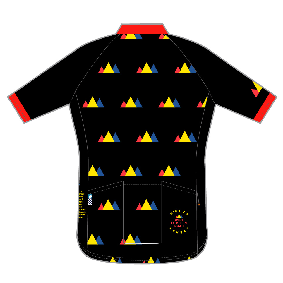 PERFORMANCE+ Jersey - Nice To Annecy - Black