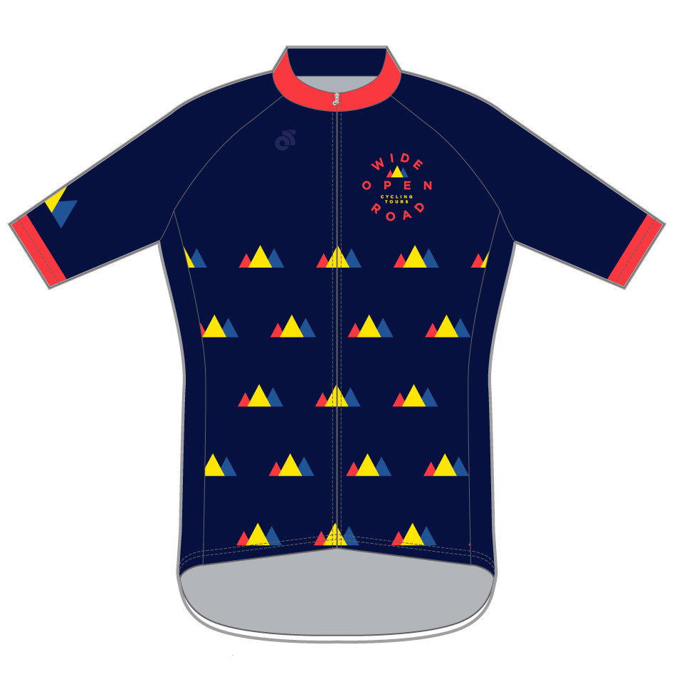 TECH+ Jersey - Cycling Tours Generic Jersey - Navy