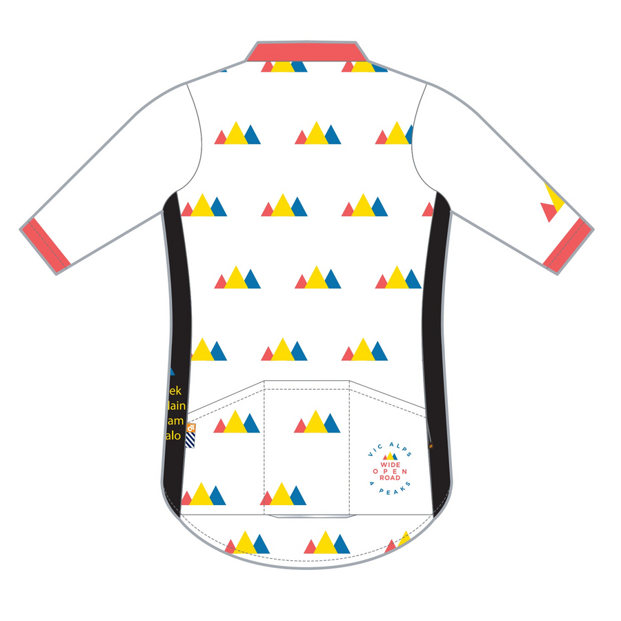 White Apex+ Pro Jersey