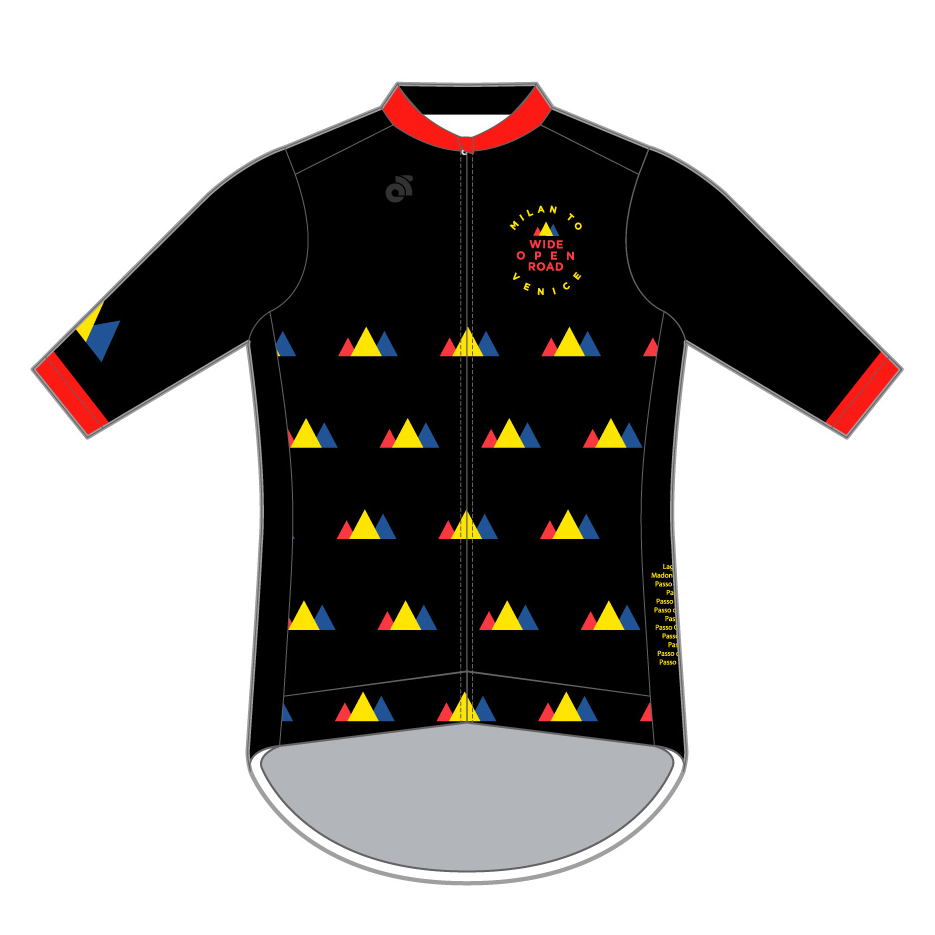 APEX+ Pro Jersey - Milan To Venice - Black