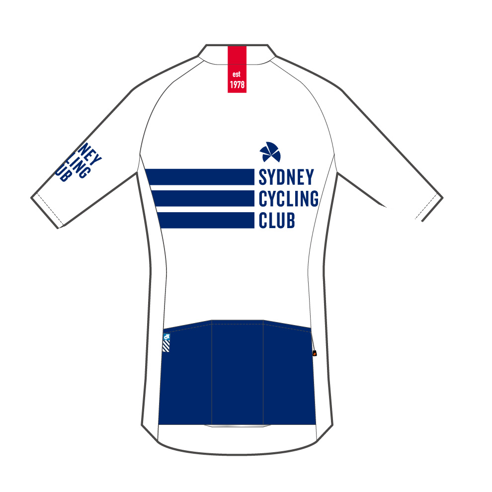 "Limited Edition" SCC White Performance+ Jersey Long Sleeve