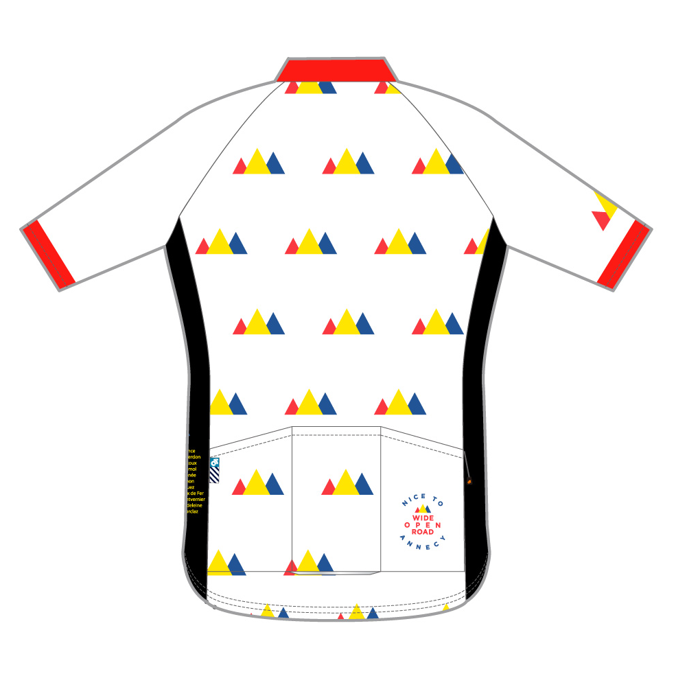 Tech Lite Jersey Short Sleeve - Nice To Annecy - White