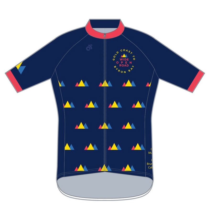 Tech Lite Jersey Short Sleeve - Gold Coast to Byron Bay - Navy