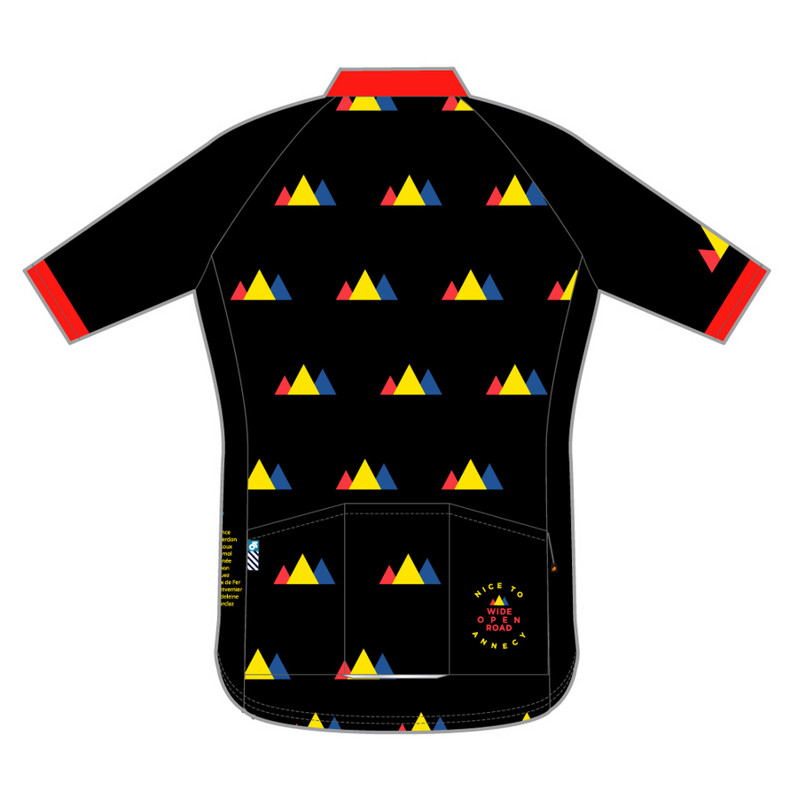 Tech Lite Jersey Short Sleeve - Nice To Annecy - Black