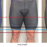 RPT Orange Performance Bib Short