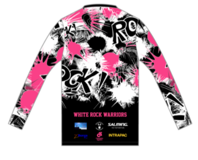 Men's Long Sleeve Performance Lite Run Top Black/Pink